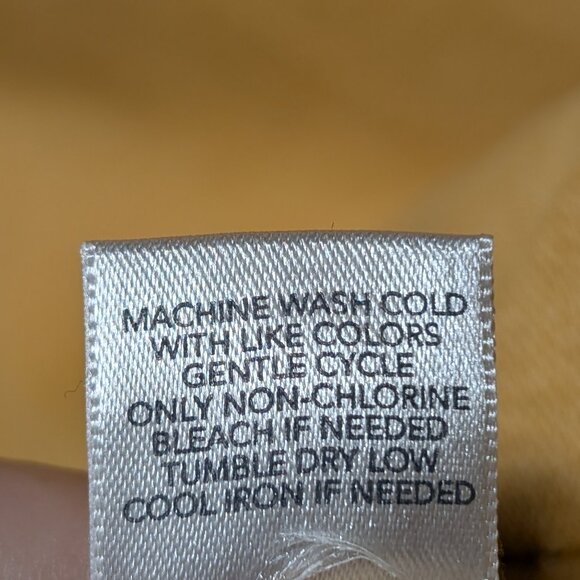 CJ Banks Yellow Denim Jacket Size 2X - Picture 9 of 11